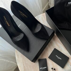 Saint Laurent Suede Pumps 7.5 / 37.5 (fits like a 7)